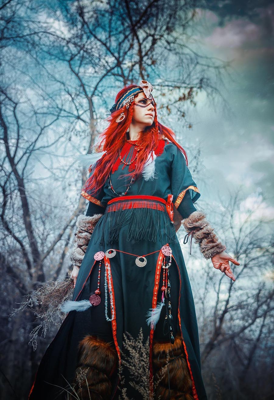 Girls in Slavic costumes underwear in Caxias do Sul